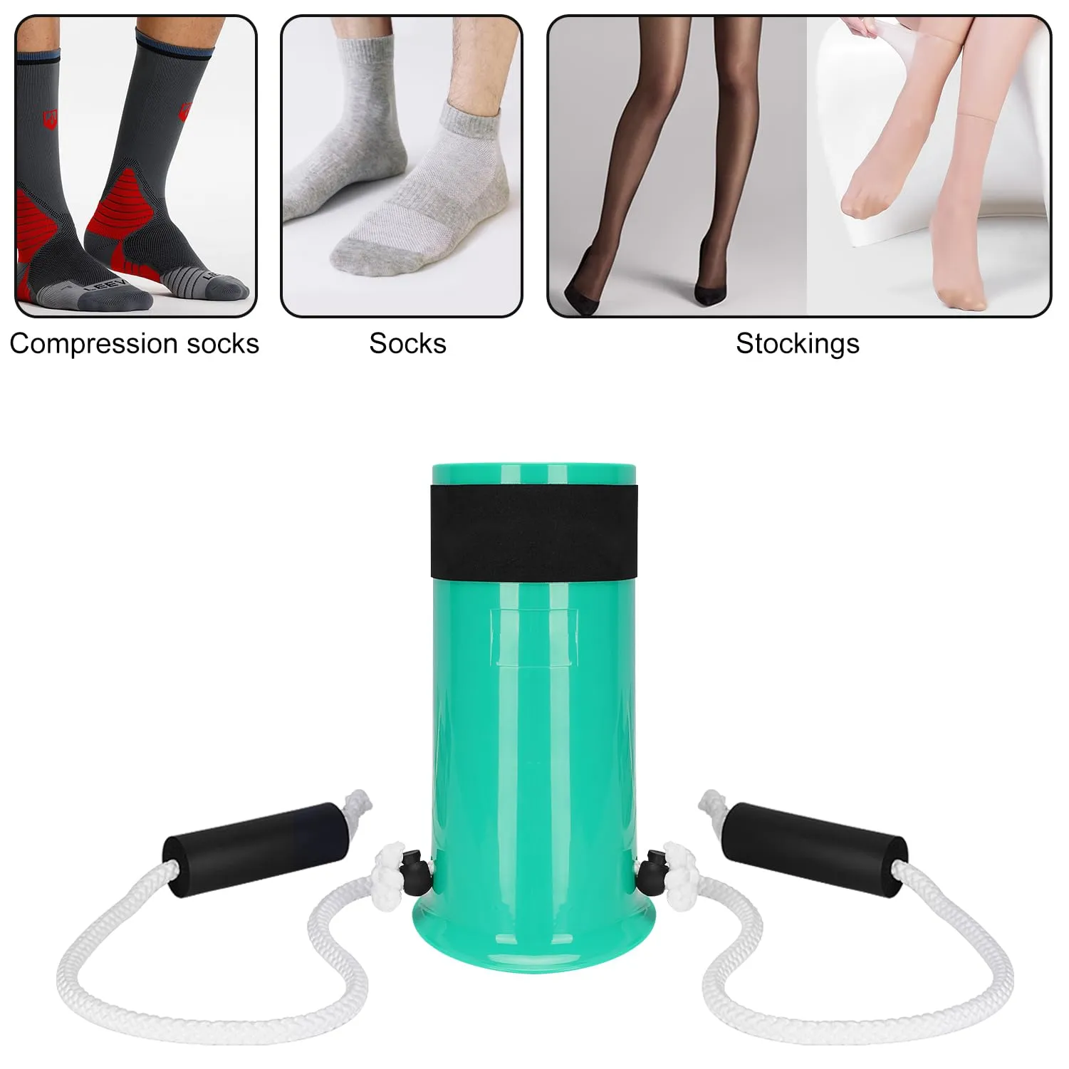 4 in 1 Premium Sock Aid Kit