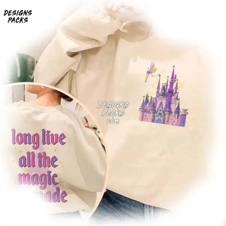 All The Magic Magic kingdom Long Live All The Magic We Made PNG Design