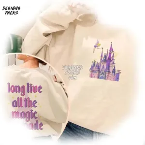 All The Magic Magic kingdom Long Live All The Magic We Made PNG Design