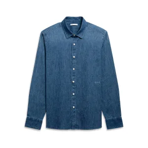 Arik Denim Shirt Mid Indigo