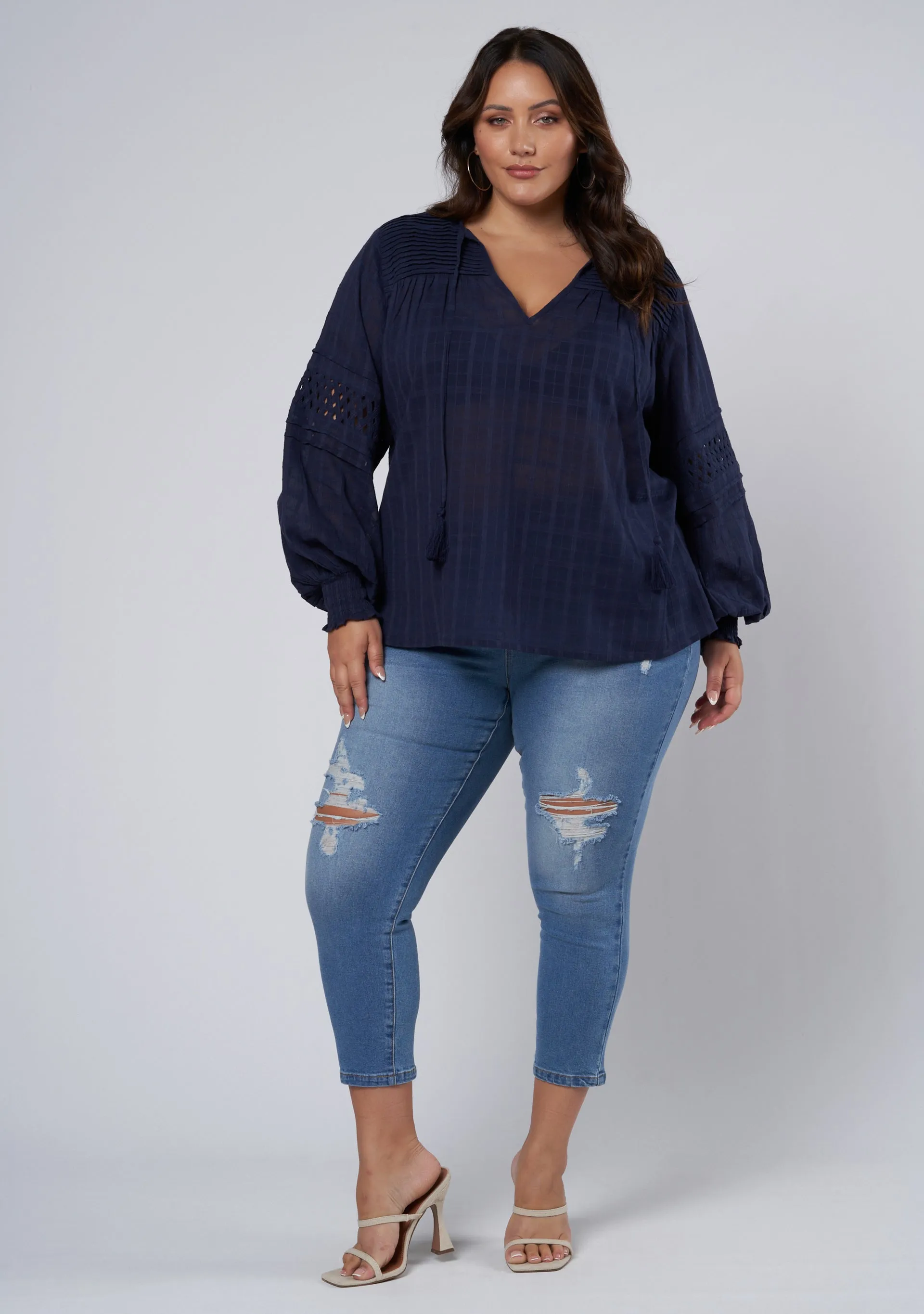 Auralie Long Sleeve Blouse