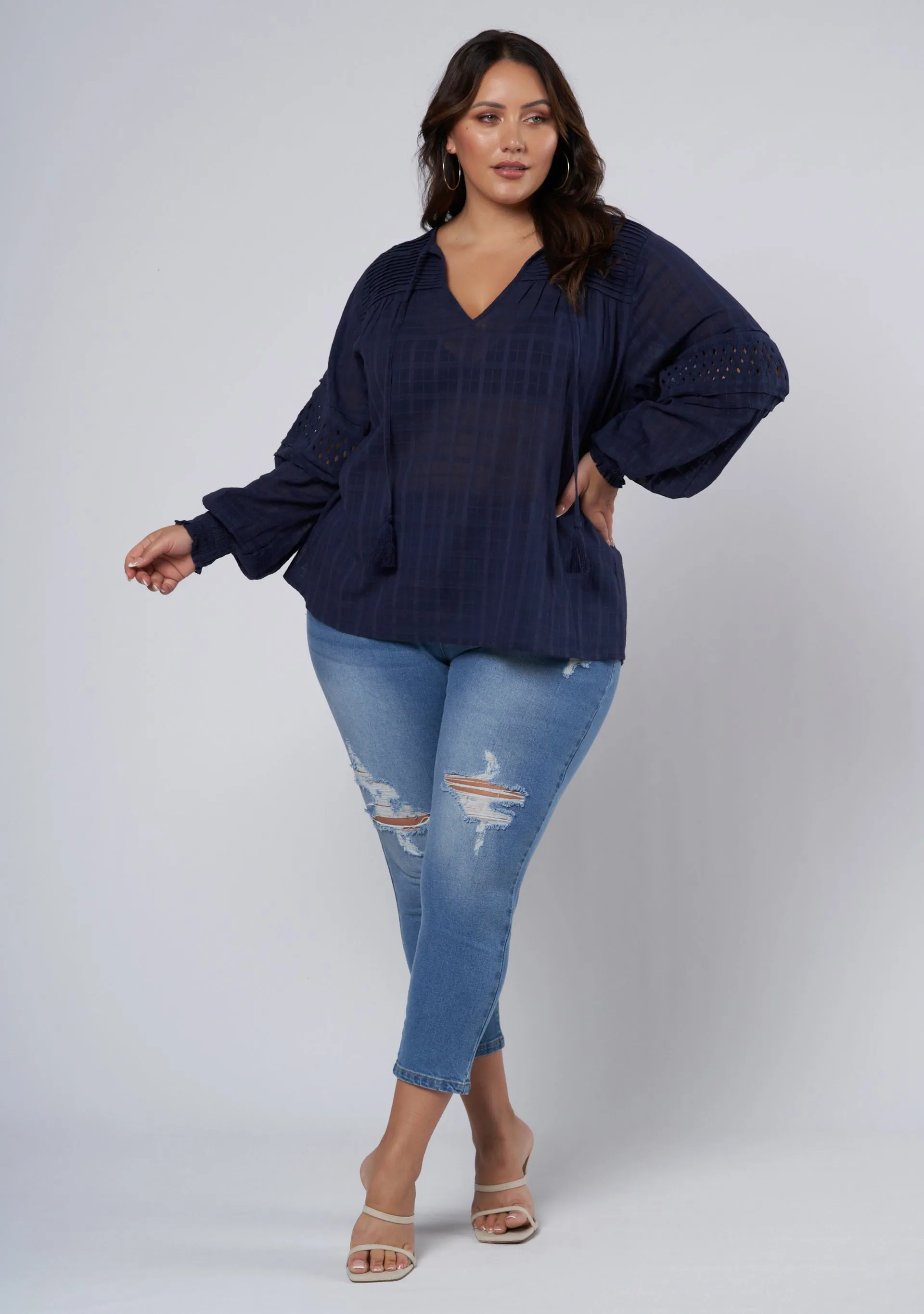 Auralie Long Sleeve Blouse