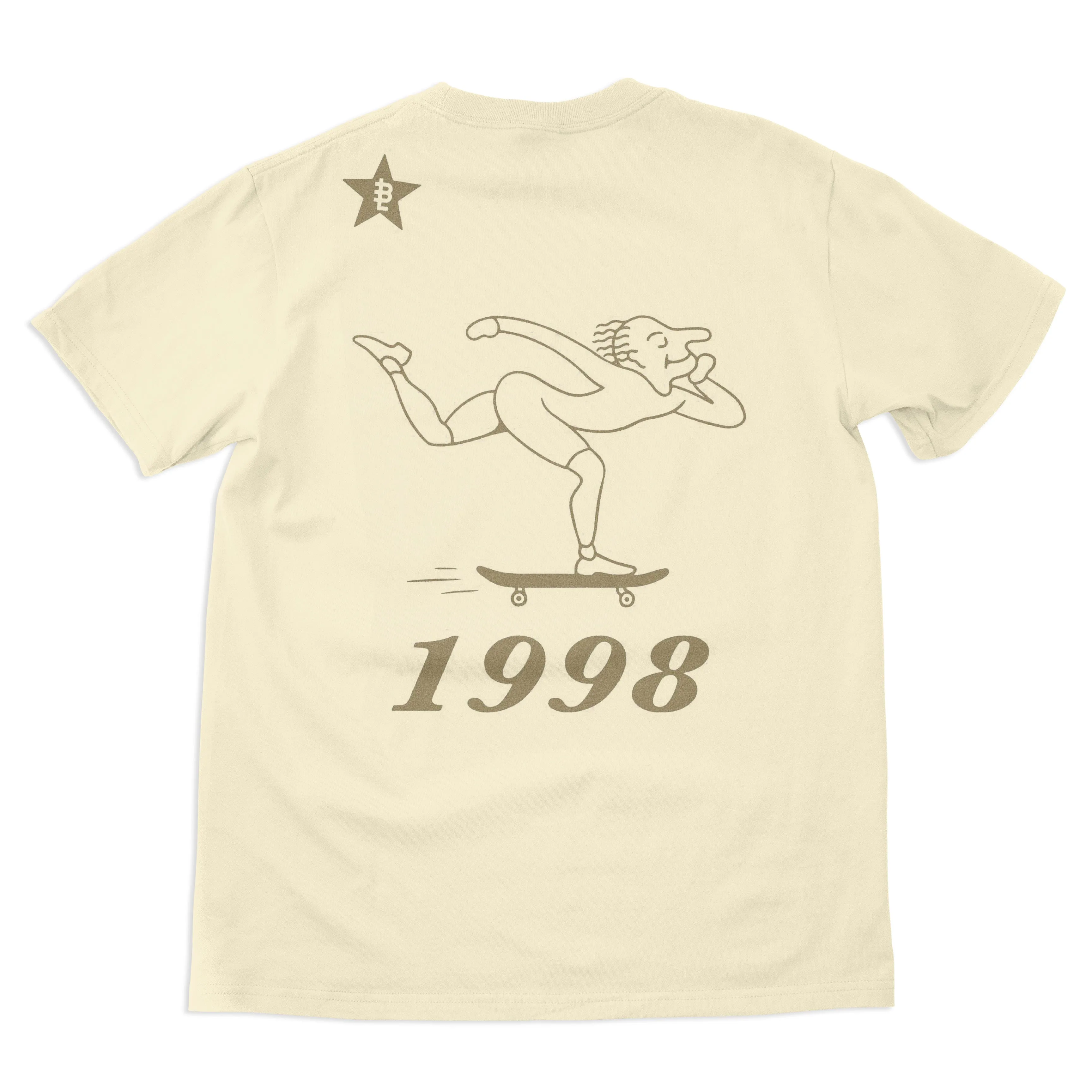 Baseline - Hoffman Tee (Bone/Metallic Gold)