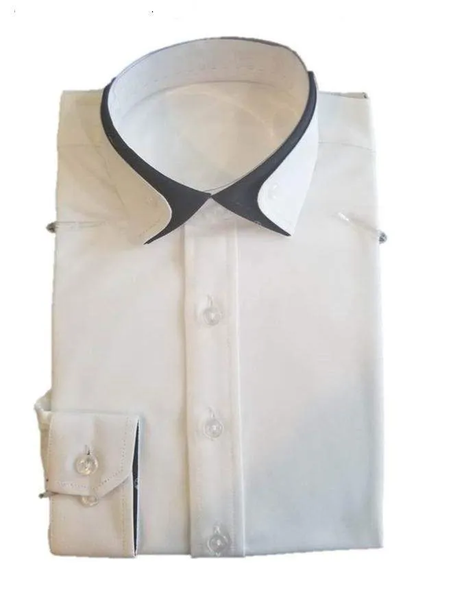 Ben Hugo White Shirt With Trim Style: 492