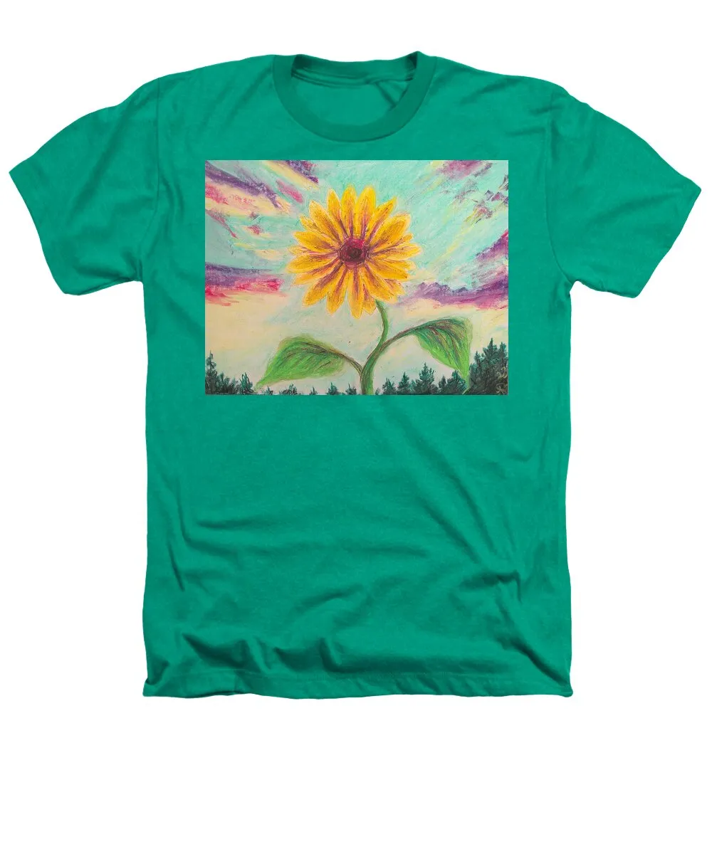 Berry Sunflower - Heathers T-Shirt