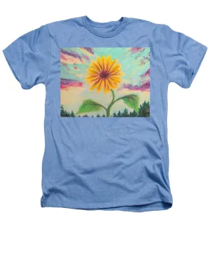 Berry Sunflower - Heathers T-Shirt