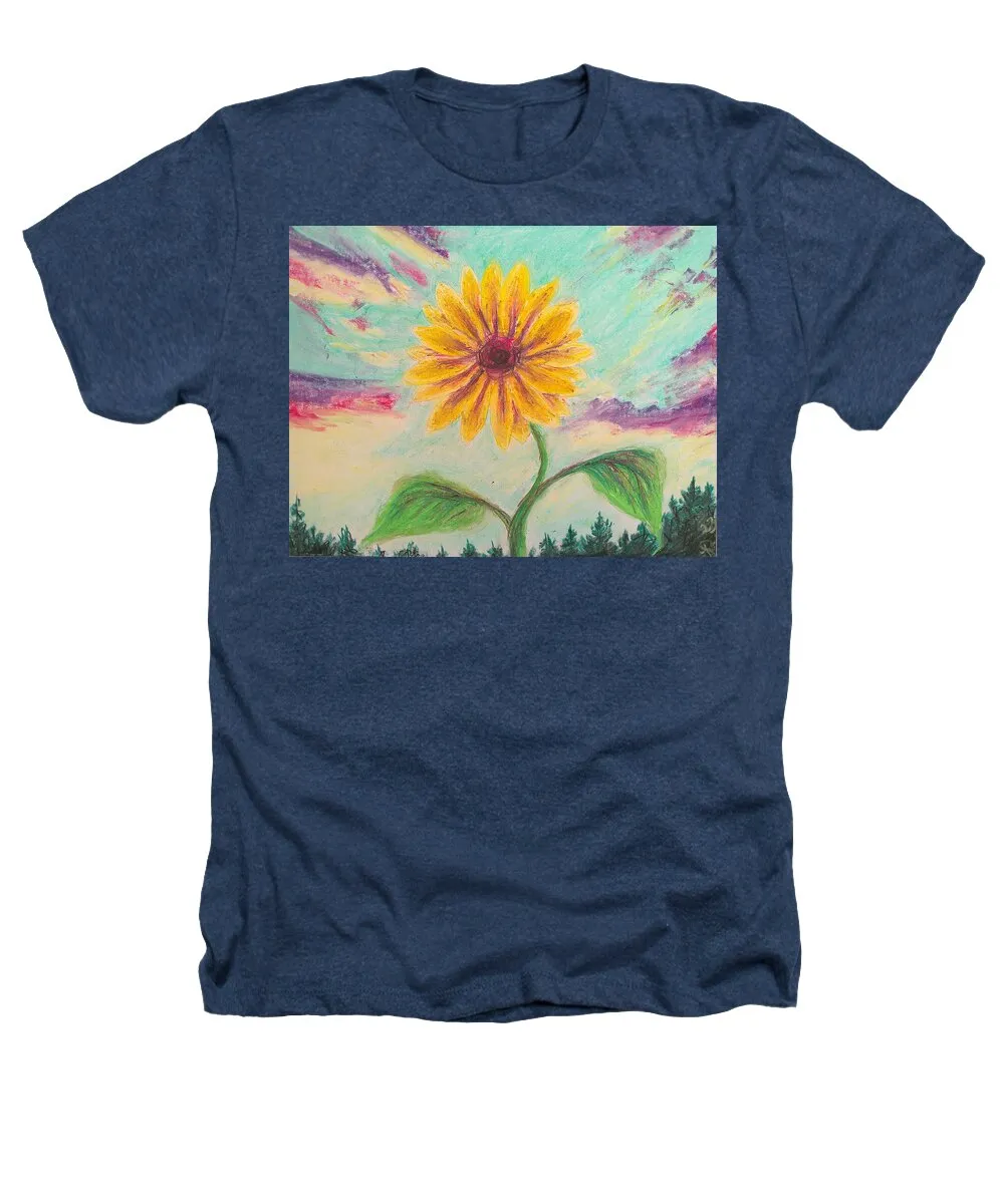 Berry Sunflower - Heathers T-Shirt