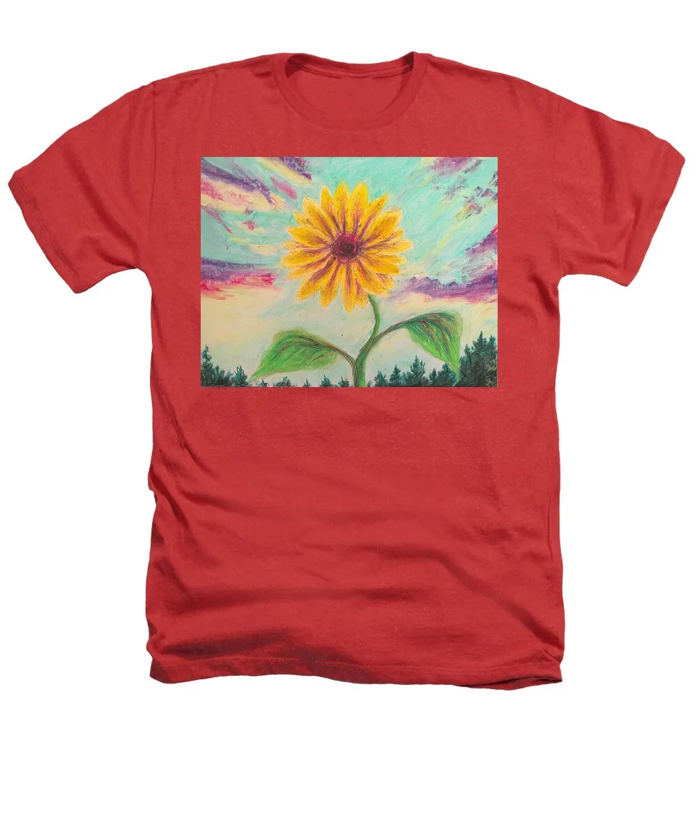 Berry Sunflower - Heathers T-Shirt