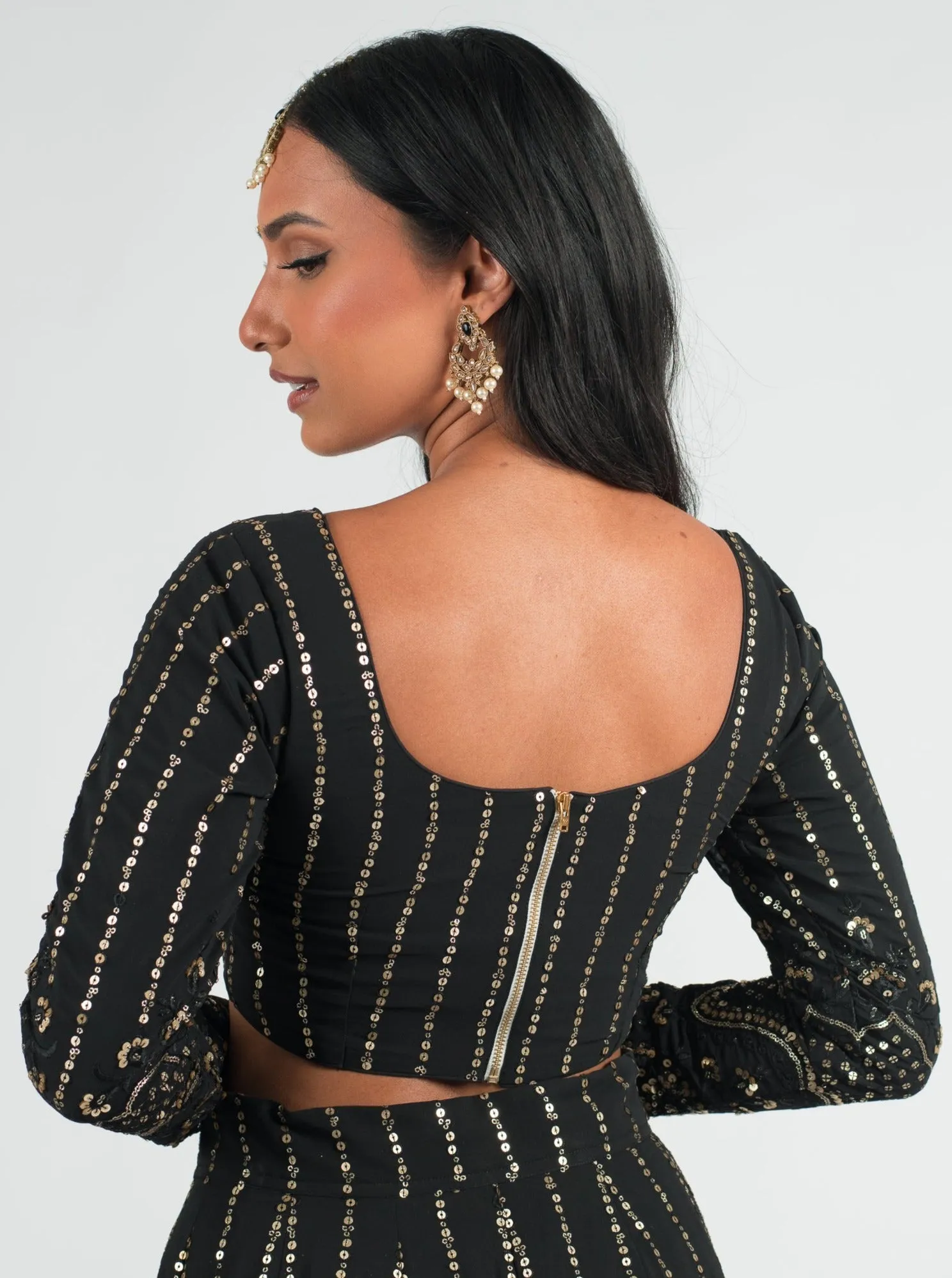 Black Ruhi Blouse