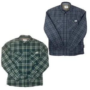 Bleubird Sequoia Checked Button Up Overshirt