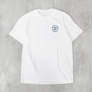 Brixton Oath S/S Standard Tee - White / Chinois Green