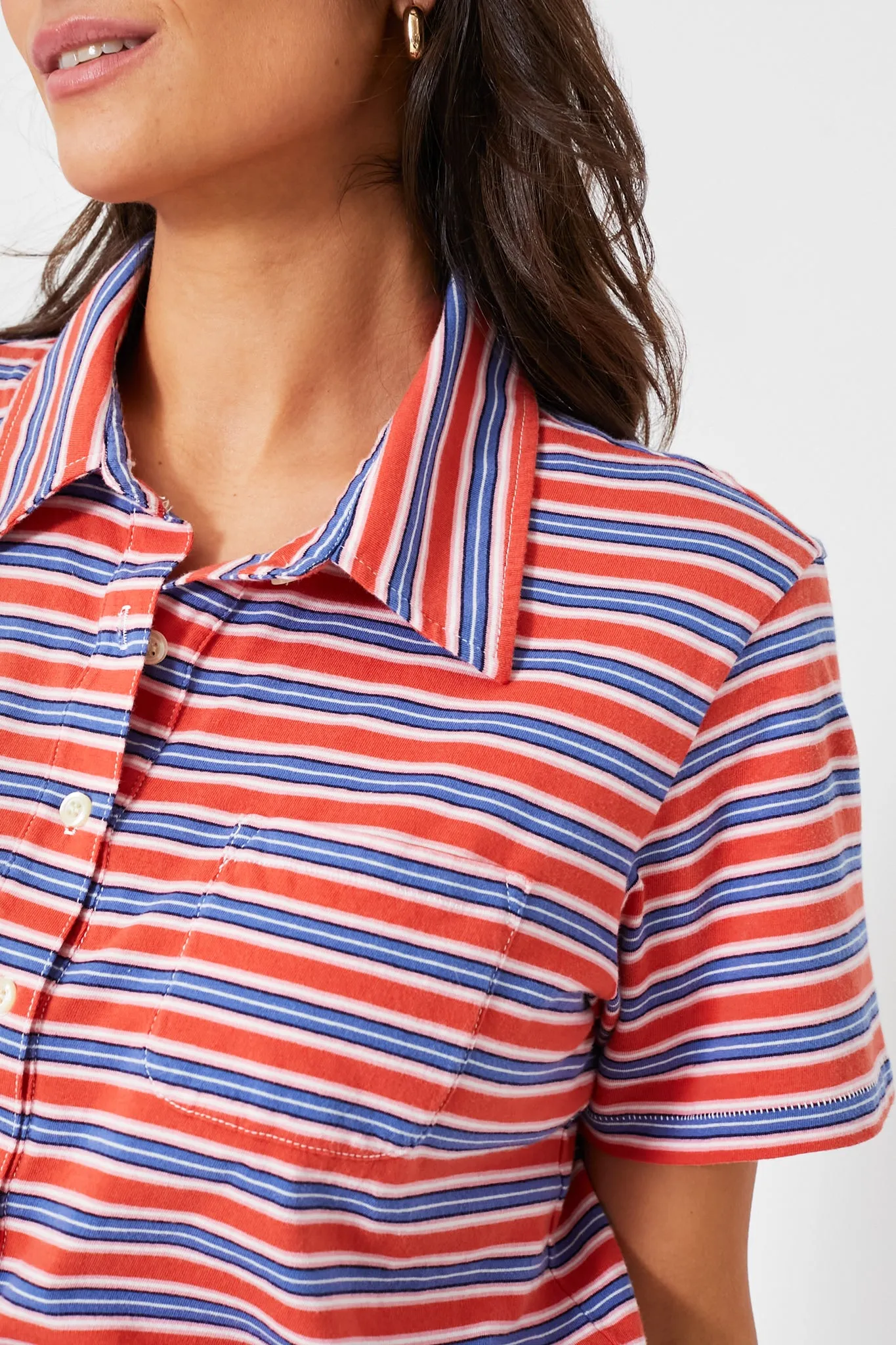 Campervan Stripe The Lacrosse Polo