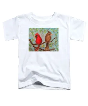 Cardinal Couple - Toddler T-Shirt