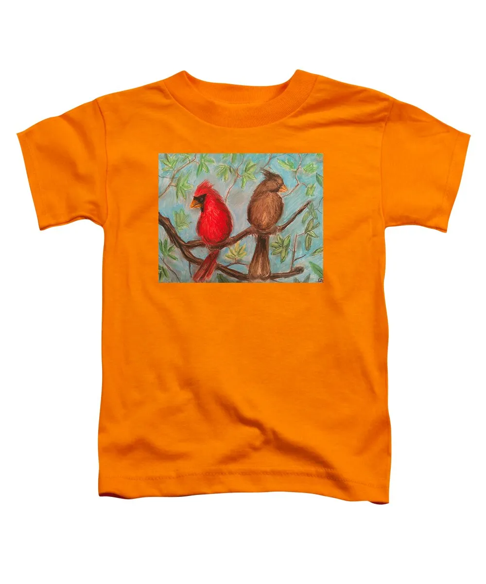 Cardinal Couple - Toddler T-Shirt