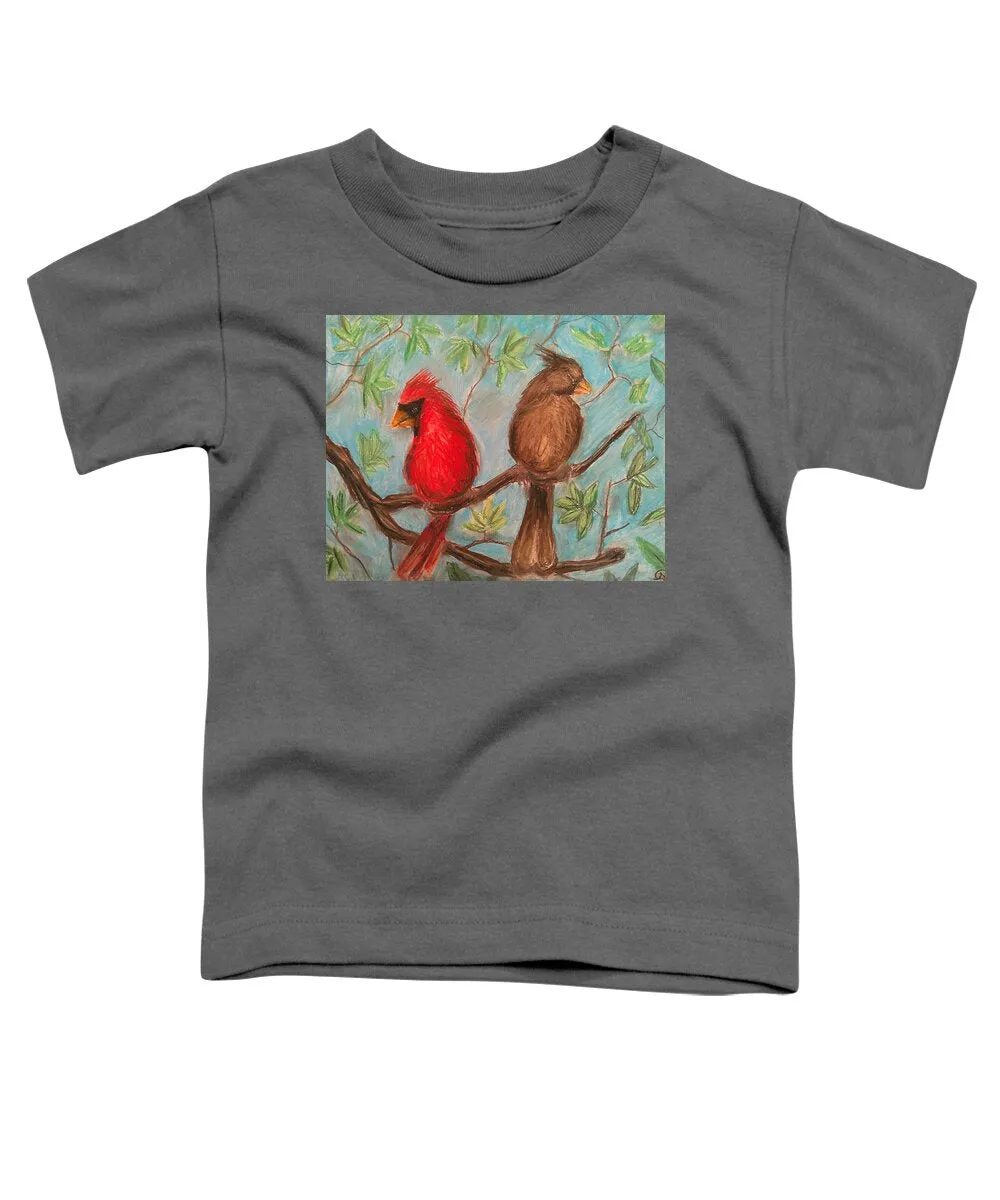 Cardinal Couple - Toddler T-Shirt