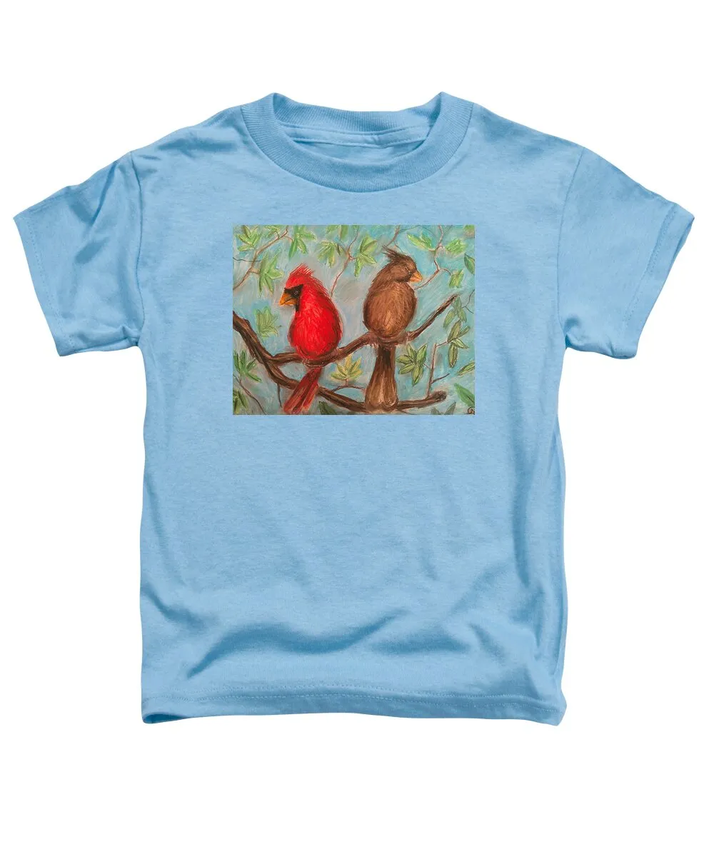 Cardinal Couple - Toddler T-Shirt