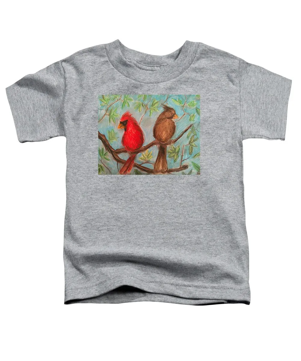 Cardinal Couple - Toddler T-Shirt