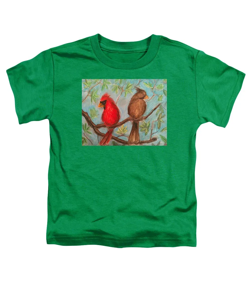 Cardinal Couple - Toddler T-Shirt