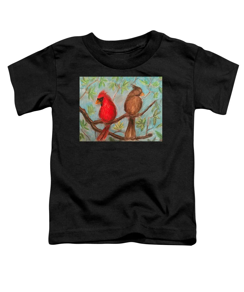 Cardinal Couple - Toddler T-Shirt