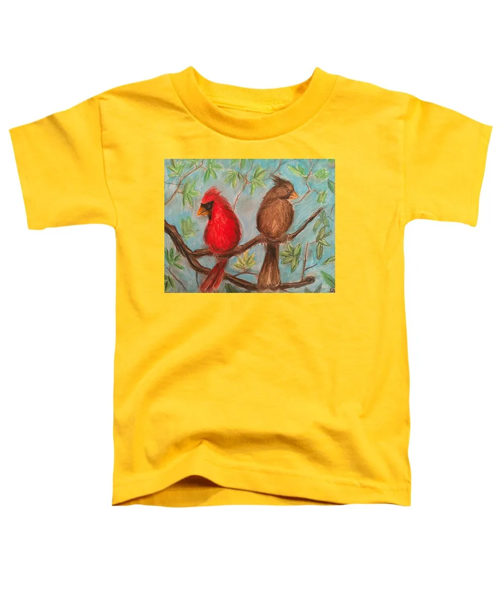 Cardinal Couple - Toddler T-Shirt