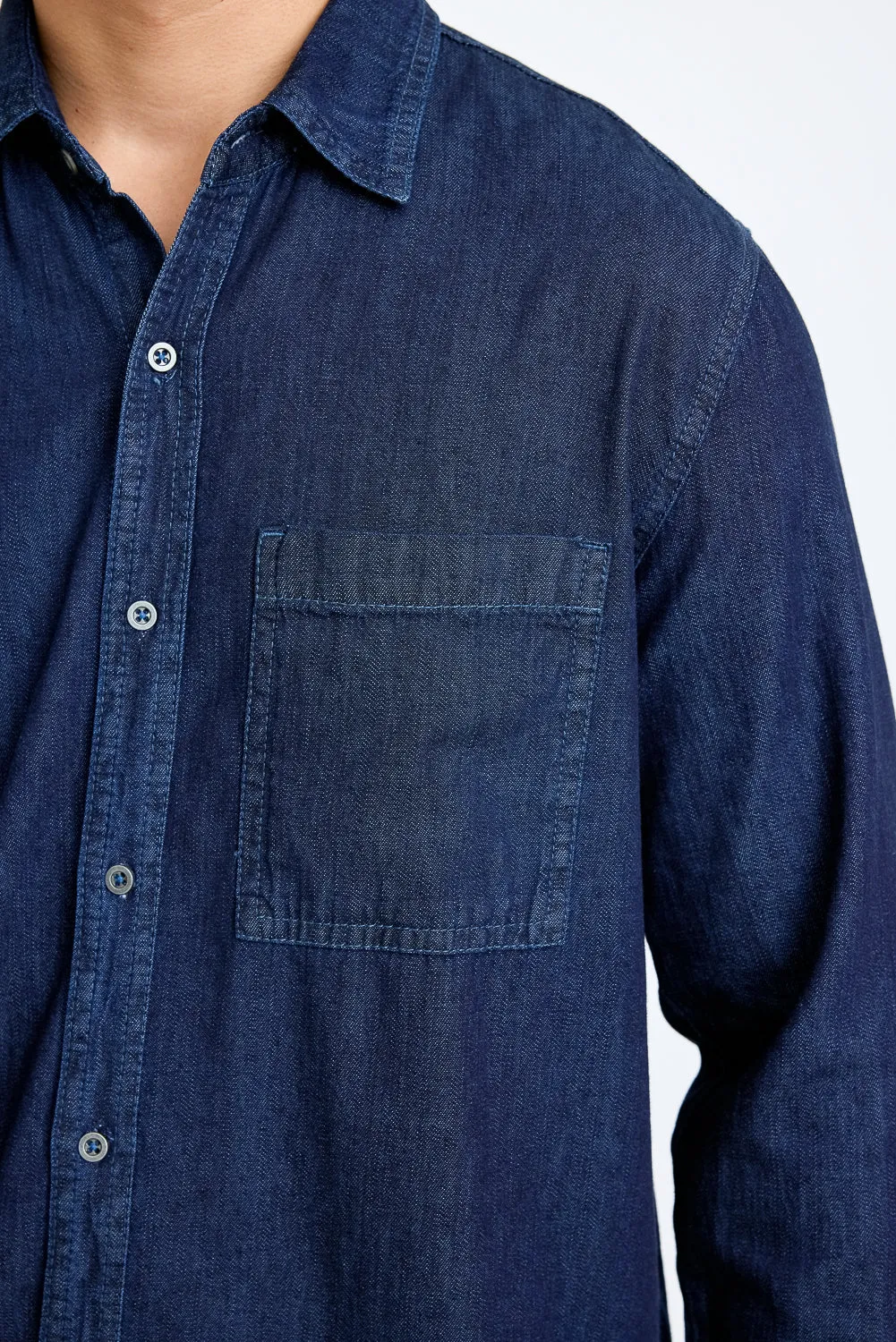 Classic Indigo Men's Shirt