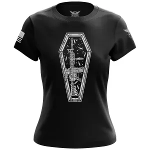 Coffin Carry Women's Short Sleeve Shirt