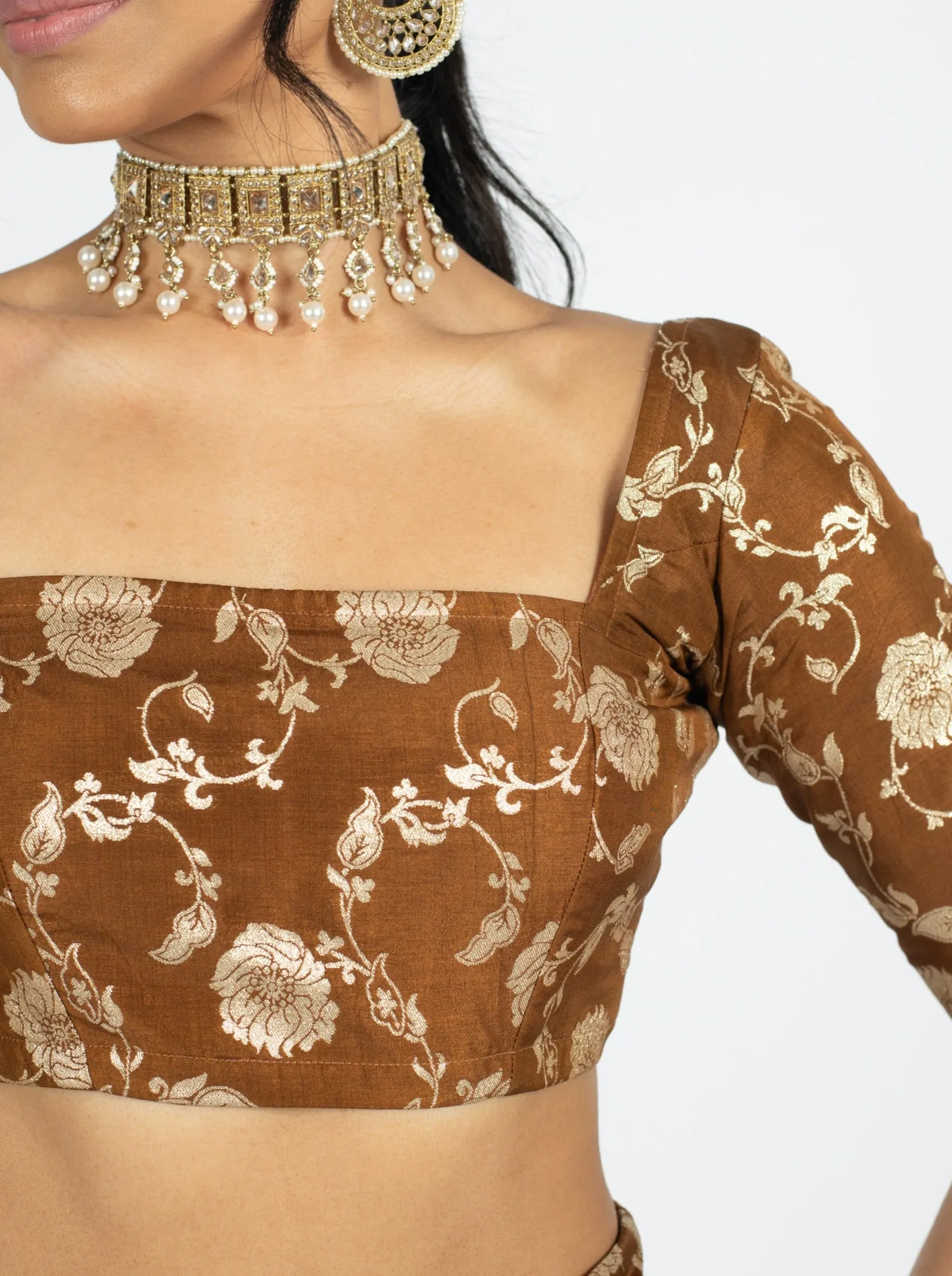 Copper Dahlia Blouse