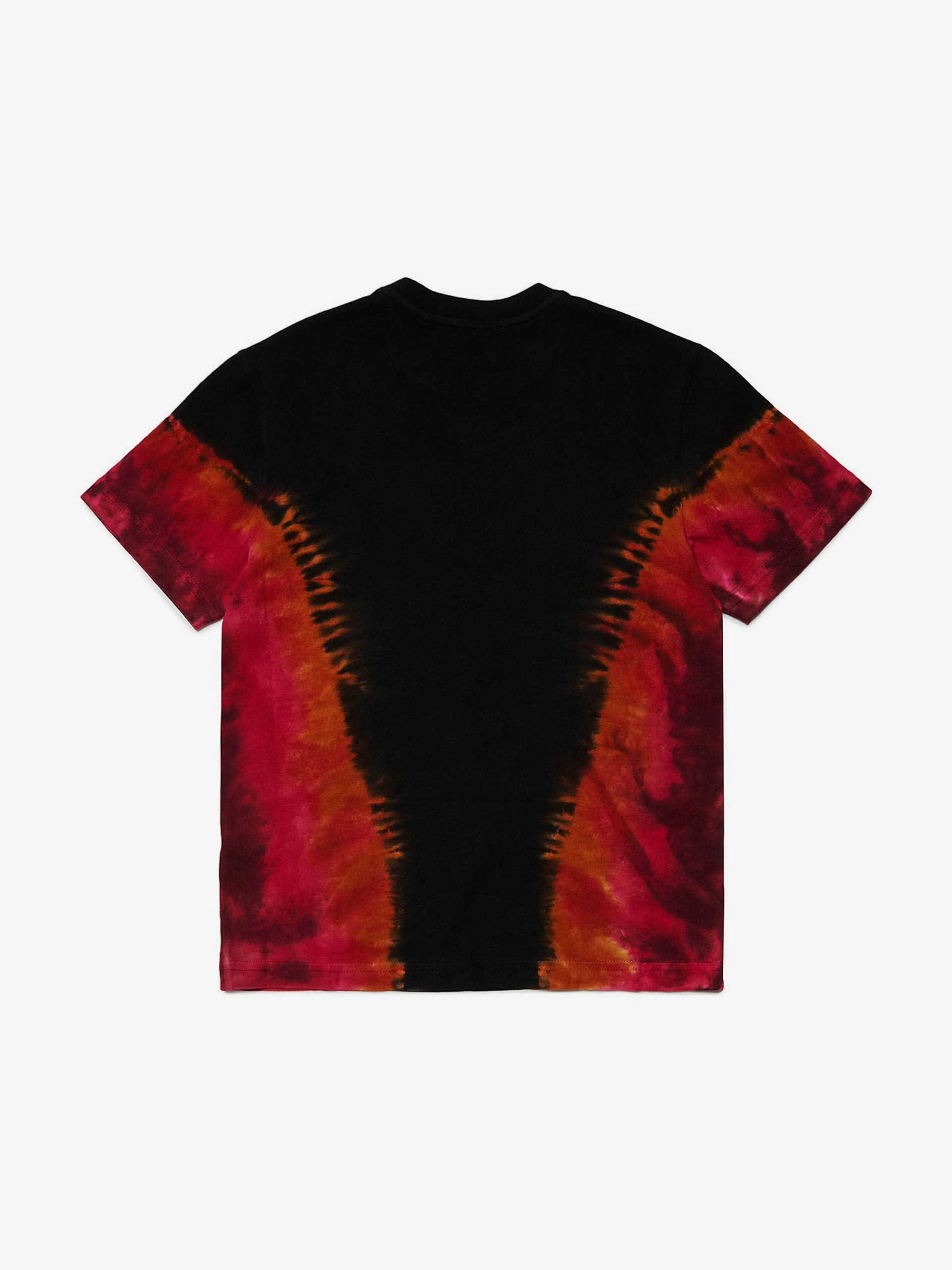 Dsquared2 Boys Tie-Dye Logo T-Shirt in Black