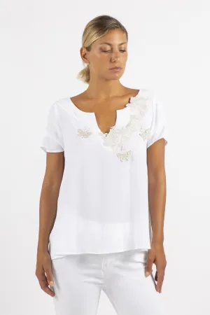 Elisa Cavaletti - Golden Rose Blouse