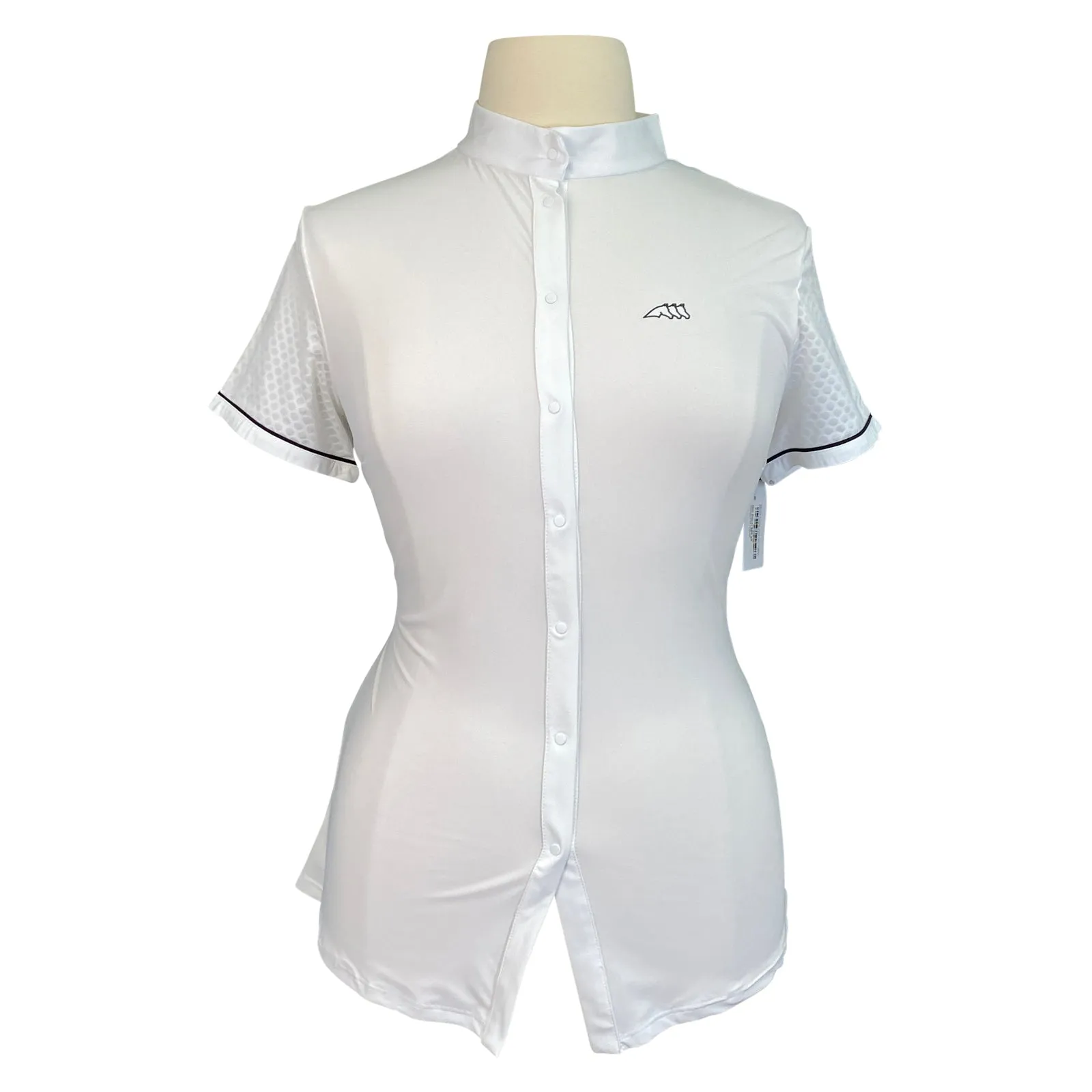 Equiline 'Cresida' Show Shirt in White - Women's IT 46 (US 12)