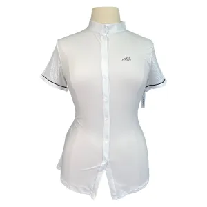 Equiline 'Cresida' Show Shirt in White - Women's IT 46 (US 12)