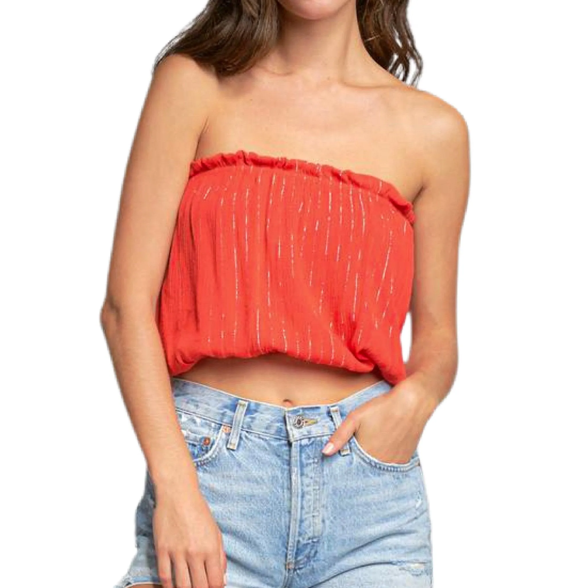 Georgia Tube Top - Red.