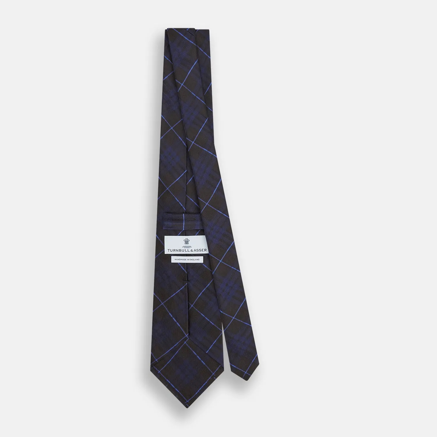 Green Tartan Silk Tie