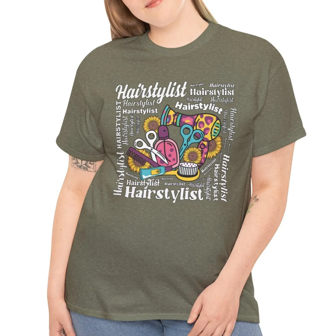 Hair Stylist Tools Design Tee