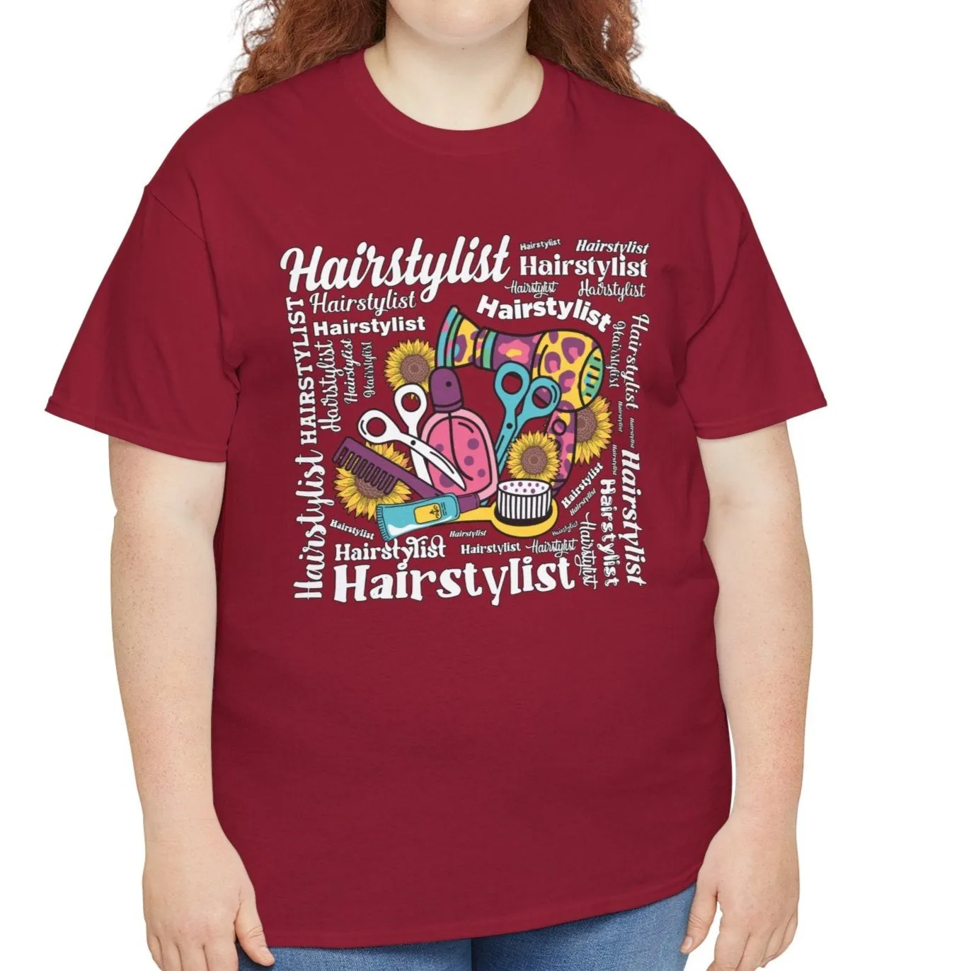 Hair Stylist Tools Design Tee