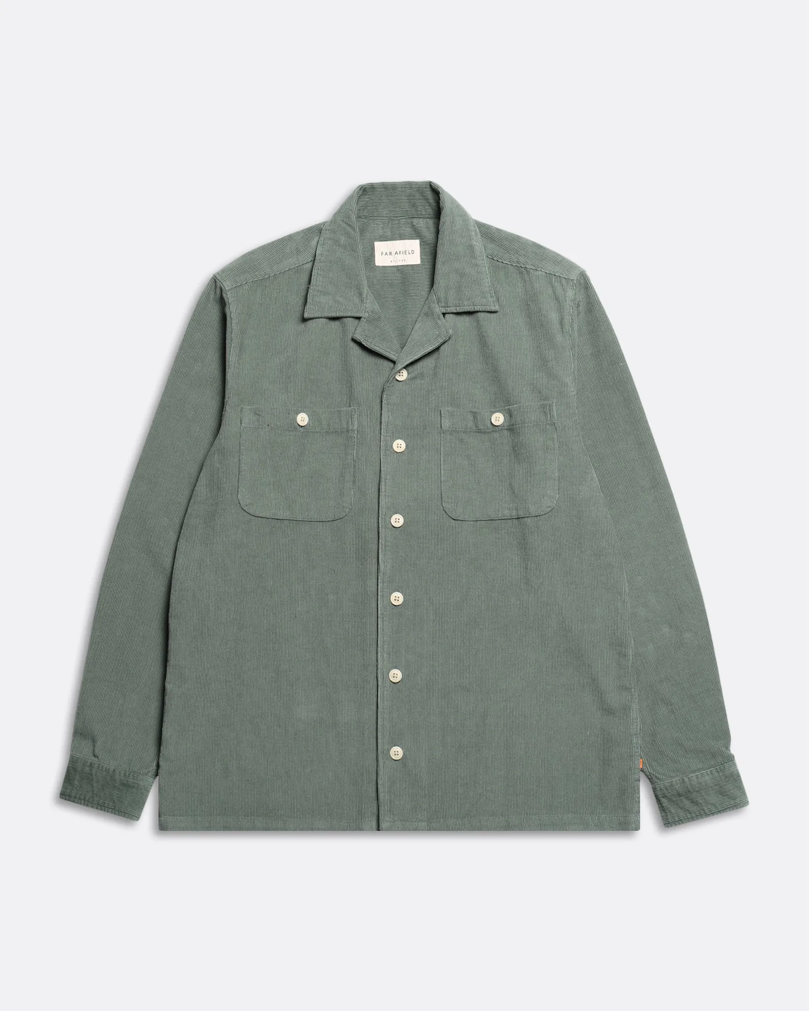 Hiro Shirt - Forest Green Corduroy