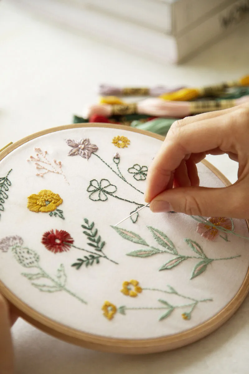 In Bloom Easy Embroidery Kit