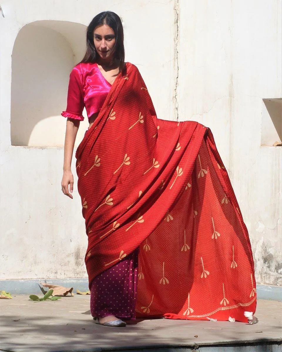 Jannah Modal Silk Saree - Rang