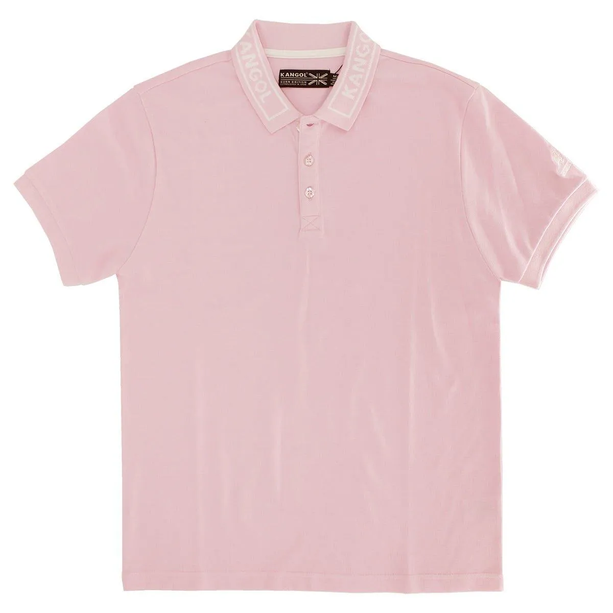 Kangol Collard Short Sleeve Pique Polo