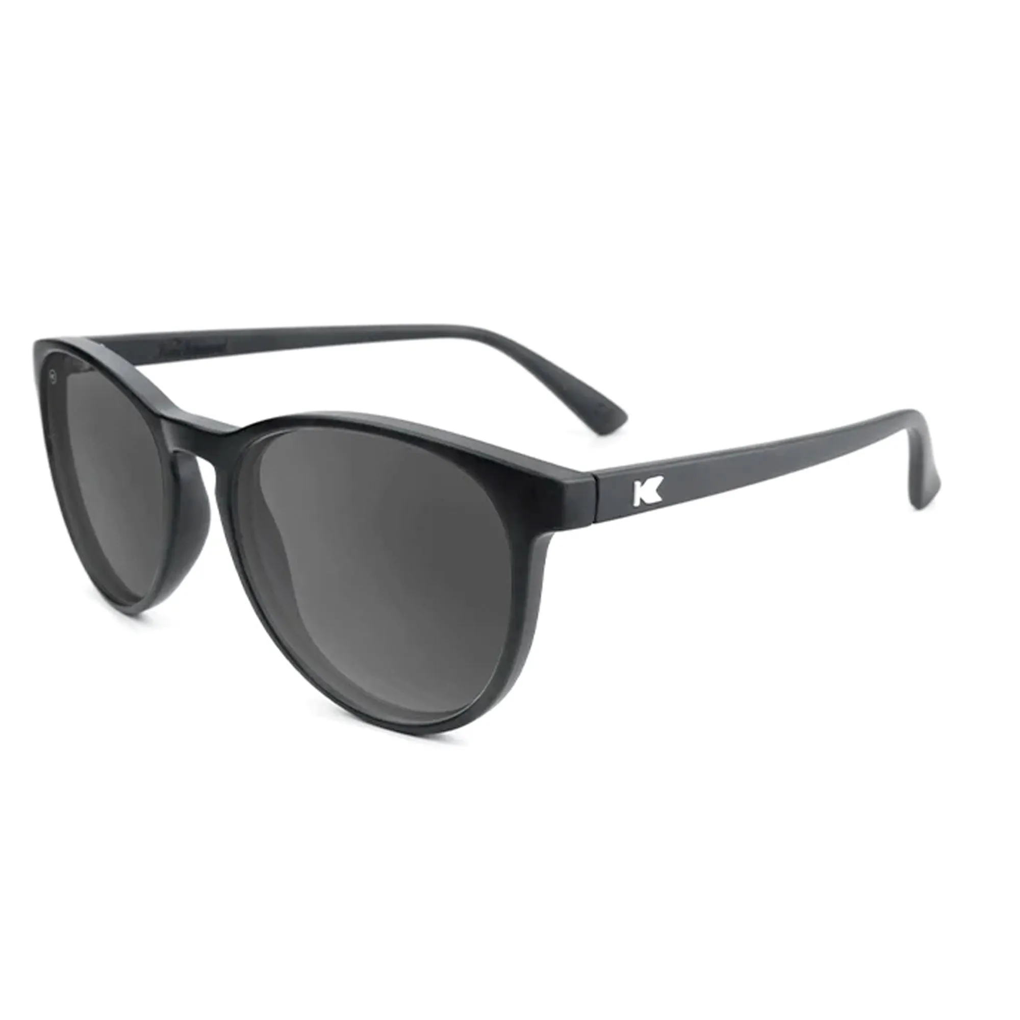 Knockaround Mai Tais Men's Sunglasses - Black/Smoke Polarized