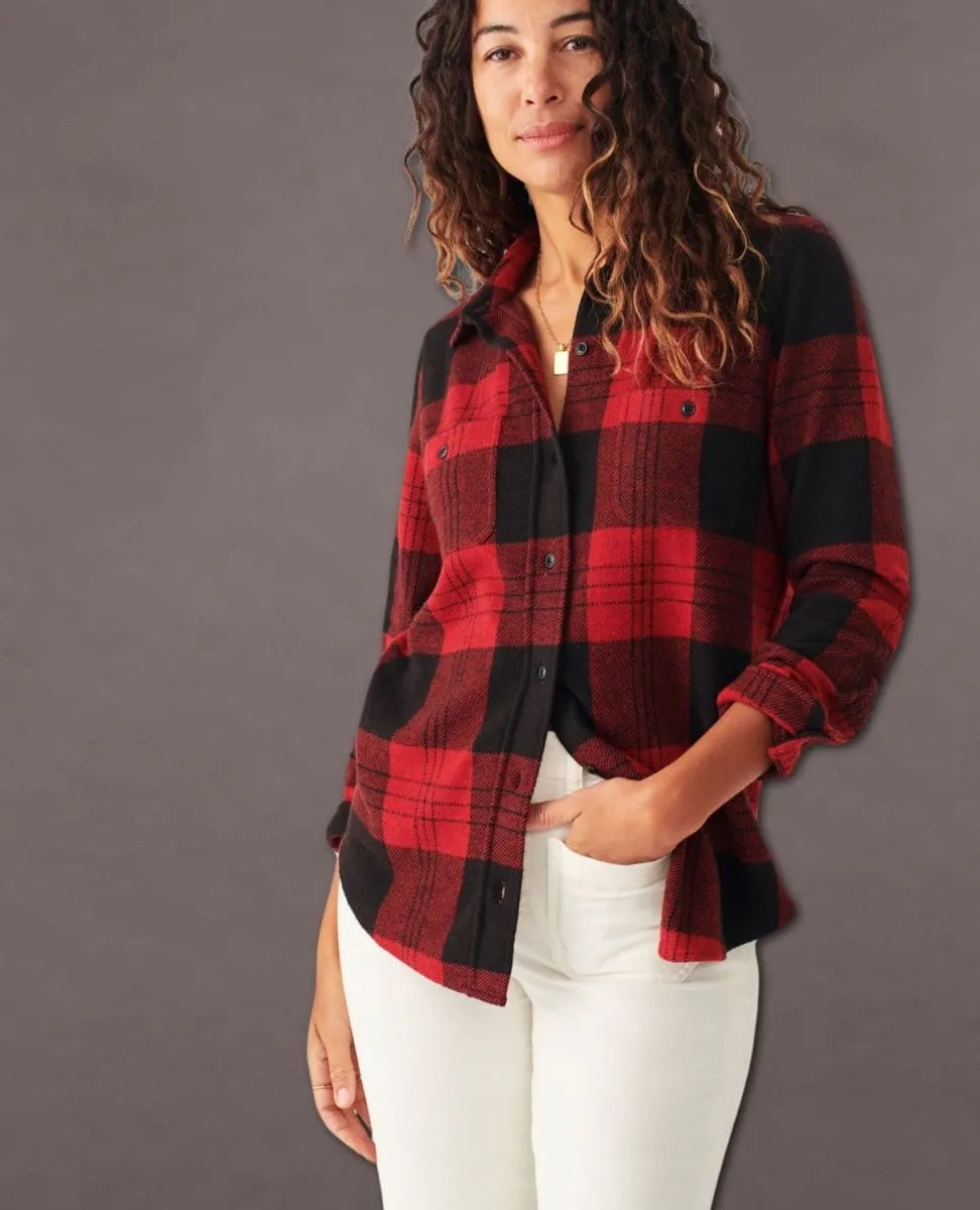 Legend Sweater Shirt Orchard House Plaid