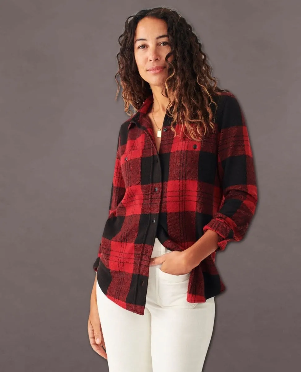 Legend Sweater Shirt Orchard House Plaid