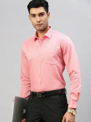 Men Cotton Rich Shirt Pink T50 TZ1