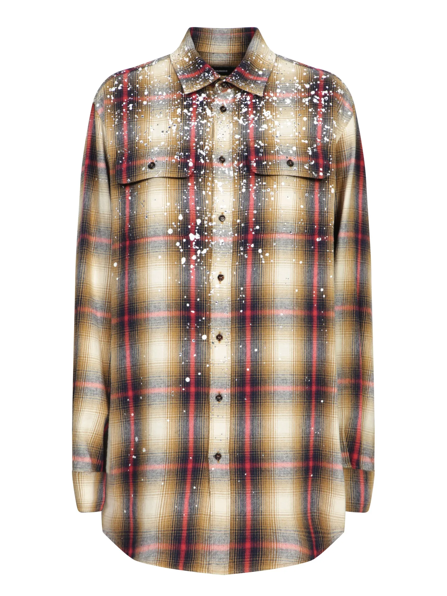 Ochre Sparkling Check Shirt