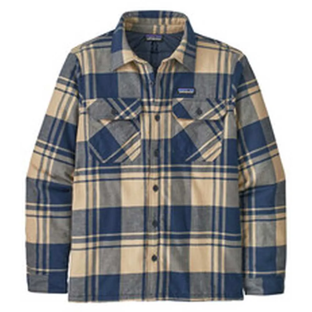 Patagonia Men's Insulated Organic Cotton Midweight Fjord Flannel Shirt