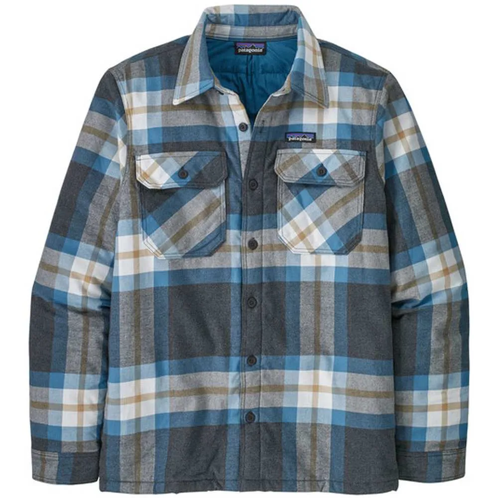 Patagonia Men's Insulated Organic Cotton Midweight Fjord Flannel Shirt