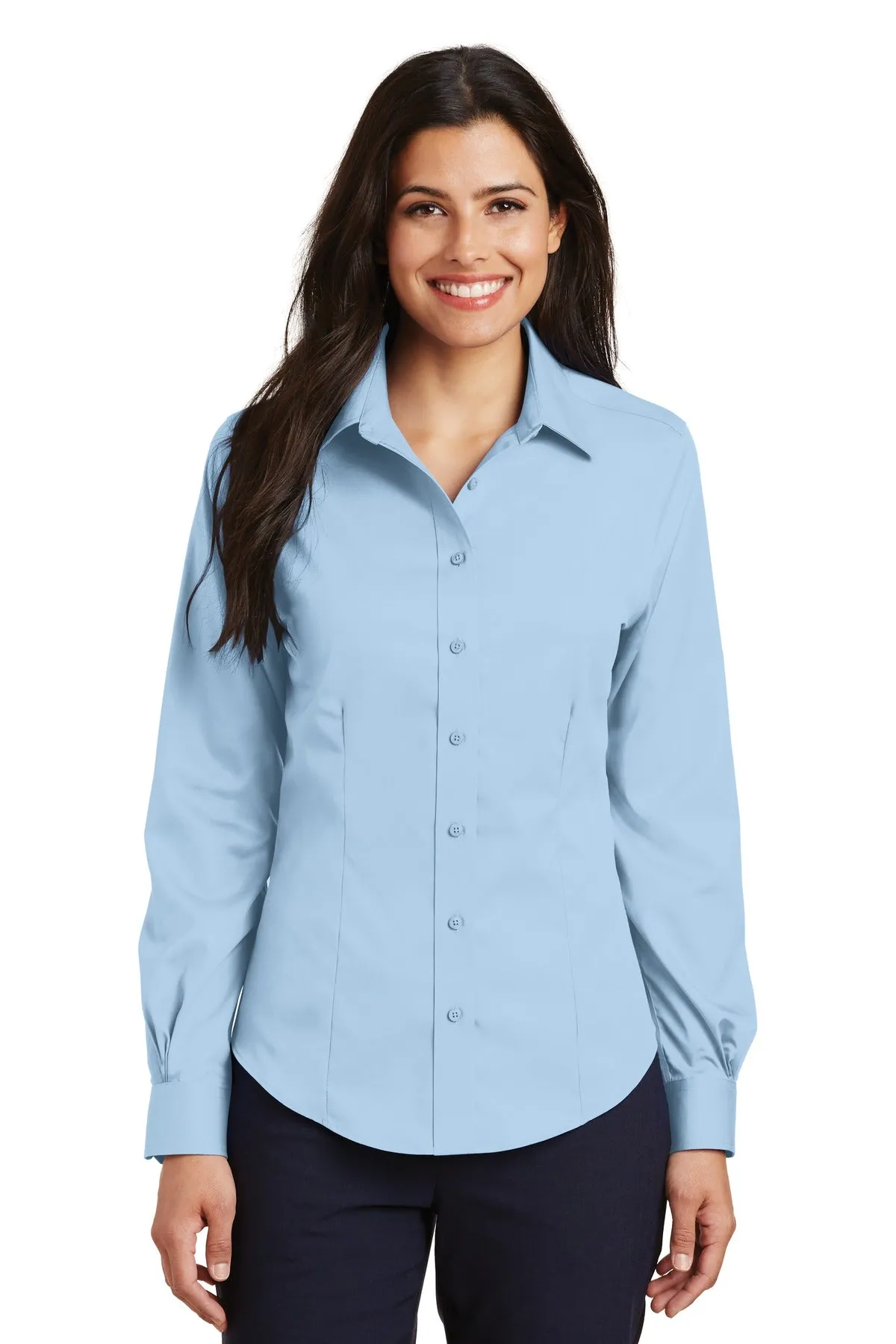 Port Authority Ladies Non-Iron Twill Shirt. L638