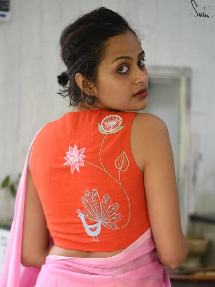 Saffron chakra (Blouse)