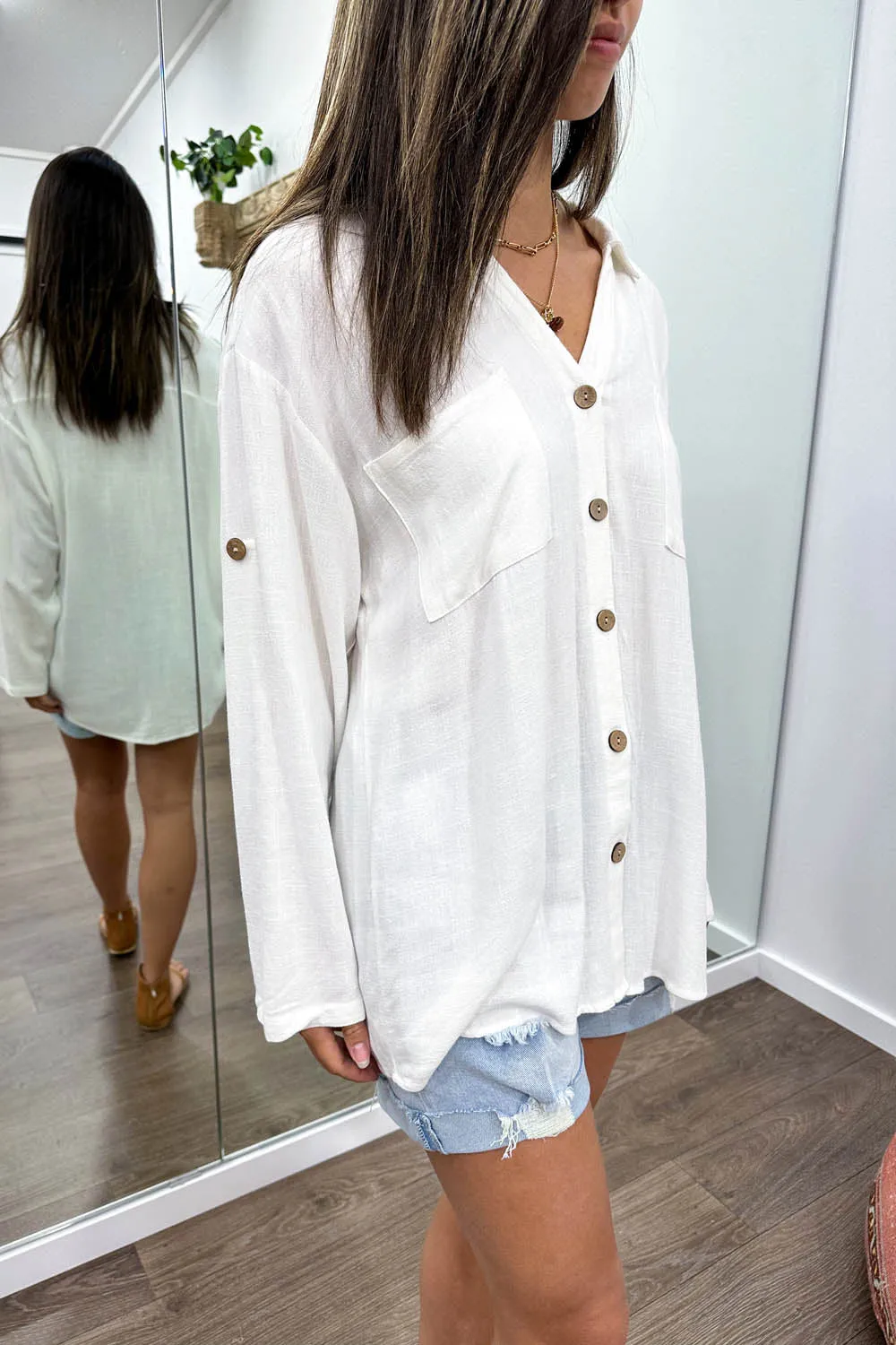 Sandy Linen Shirt