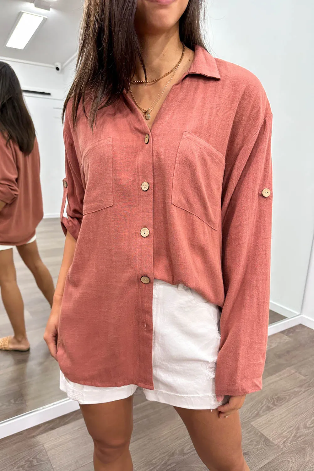 Sandy Linen Shirt